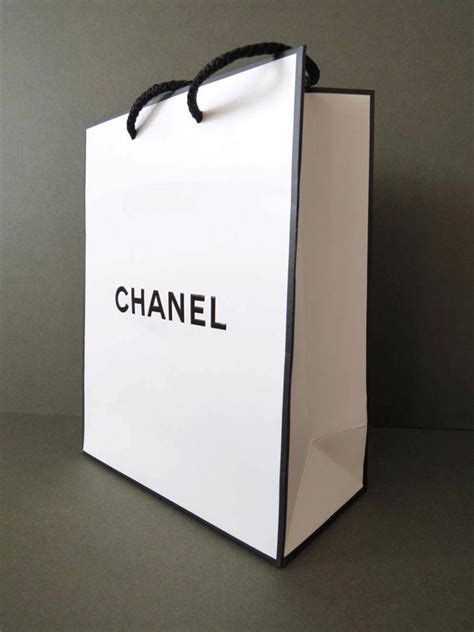 chanel paper bag ebay|chanel empty boxes.